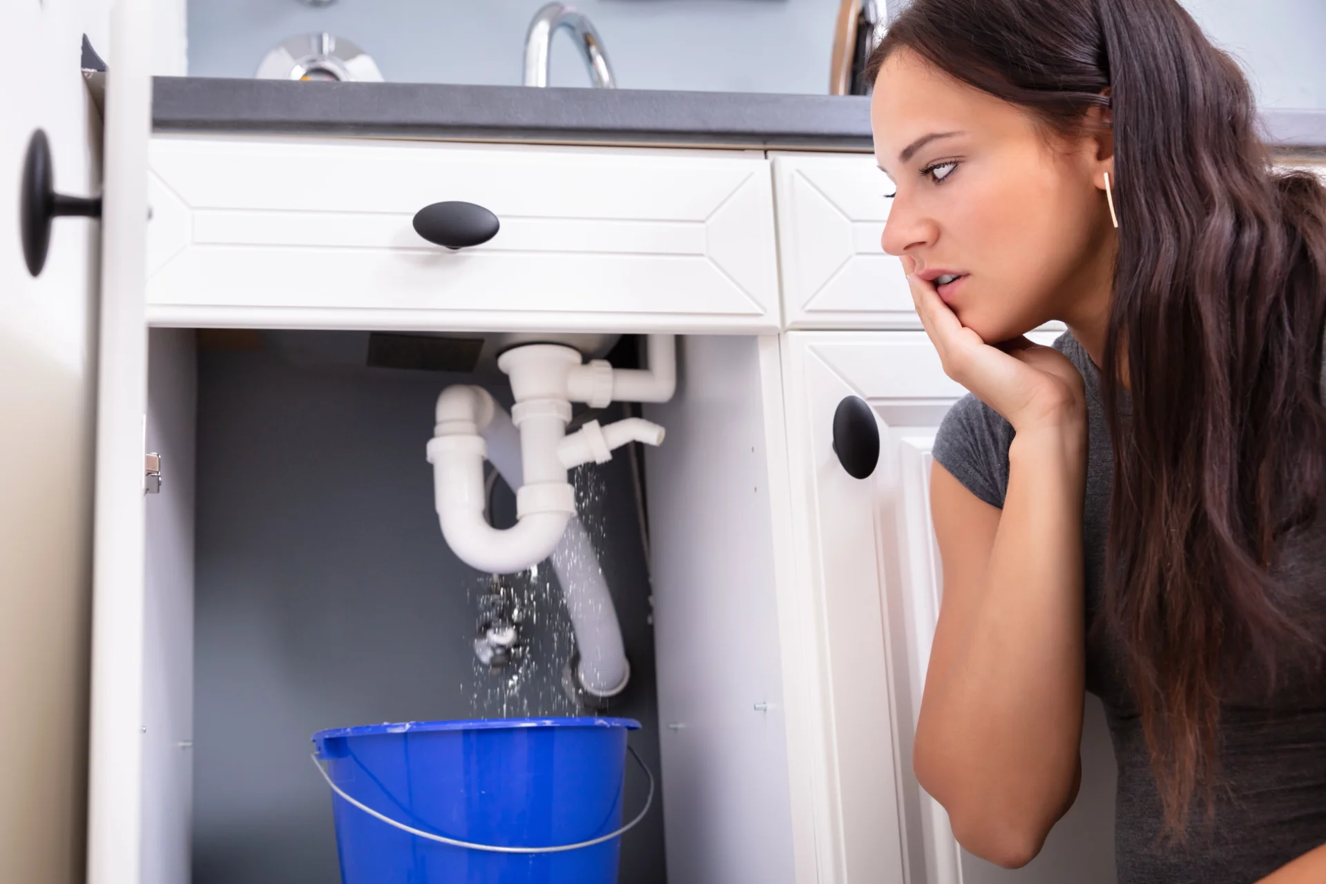 Drain cleaning support